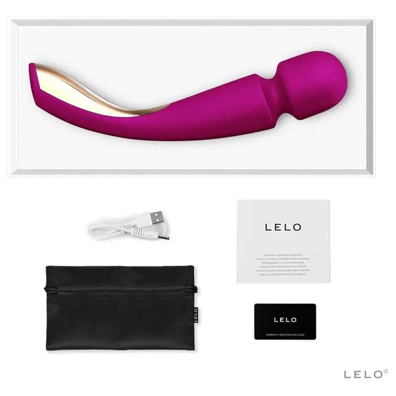Lelo Smart Wand Massaggiatore Medium 2 Deep Rose
