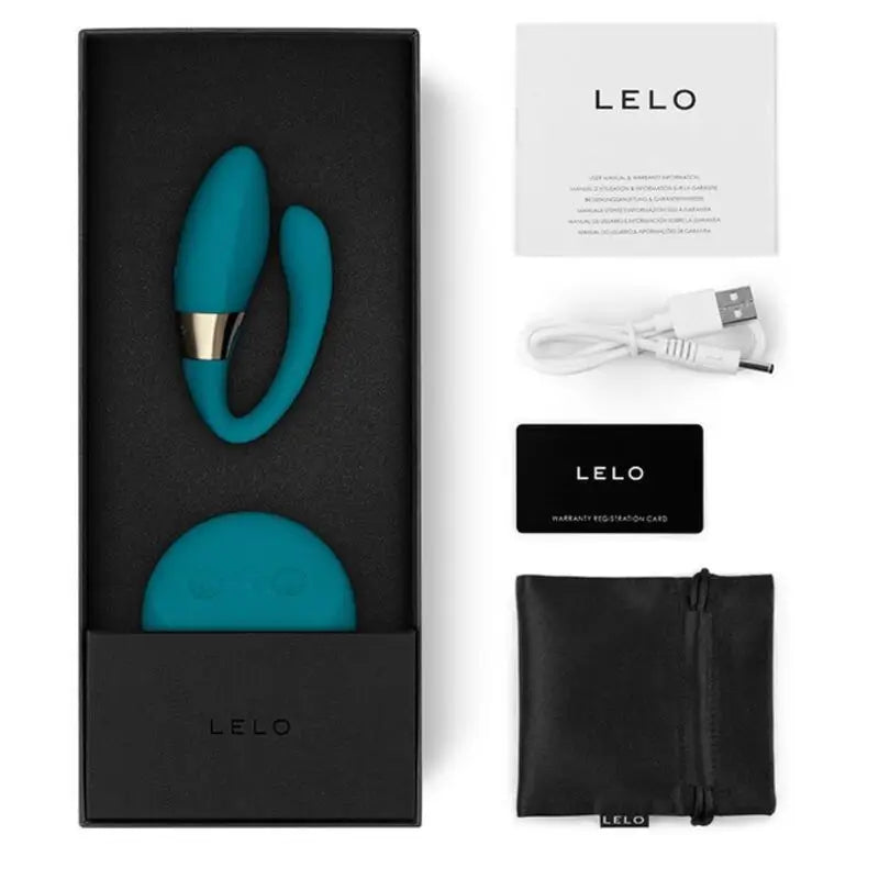 Lelo Tiani Duo Massaggiatore per coppie Blu