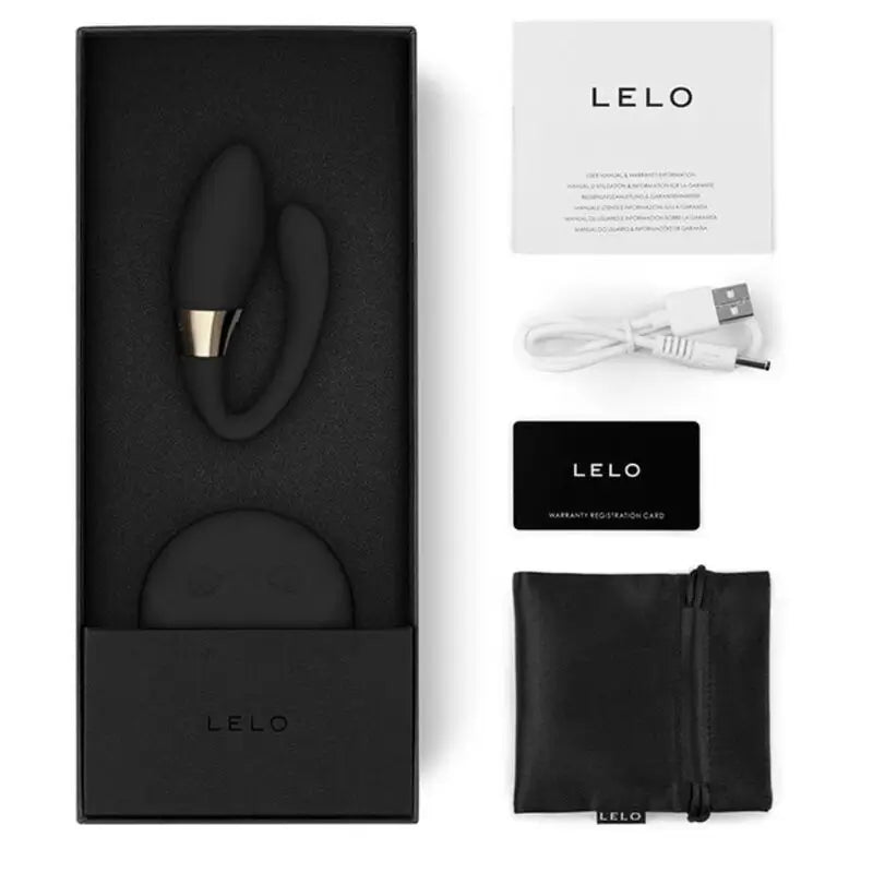 Lelo Tiani Duo Massaggiatore per coppie Nero