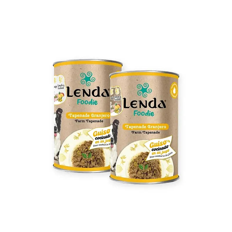 Lenda Foodie Perro Tapena De Granjero, confezione da 2 x 12 x 400 g