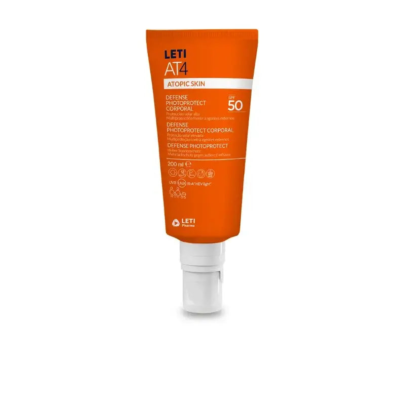 Letiat4 Defense Fotoprotezione per il corpo, 200 ml