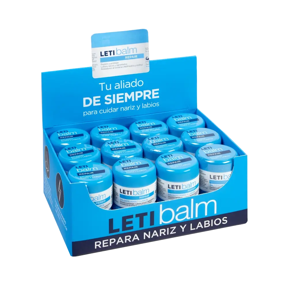 Letibalm Balsamo riparatore per naso e labbra, 10 ml