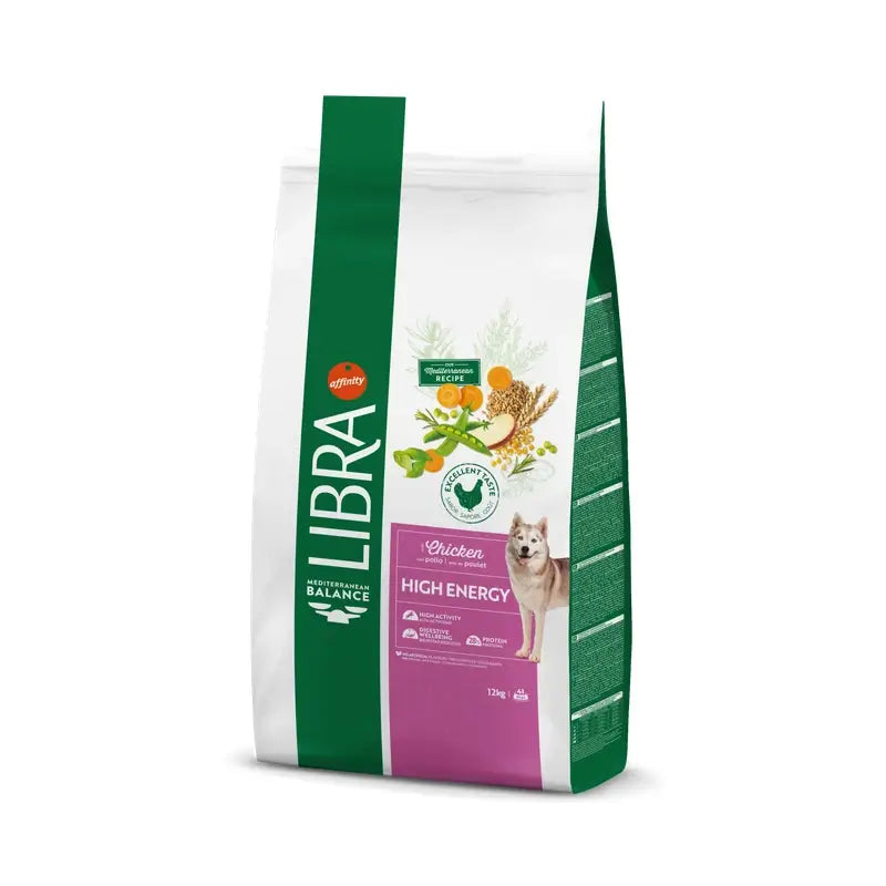 Libra Canine Adult High Energy 12Kg, alimento per cani