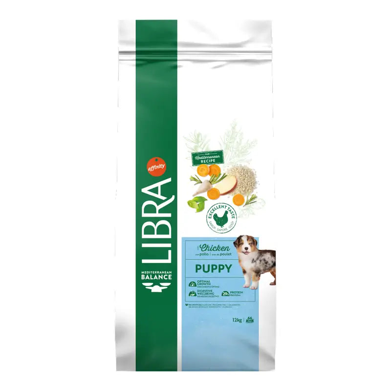 Libra Mangime per cani, al pollo, Premium, 12 kg