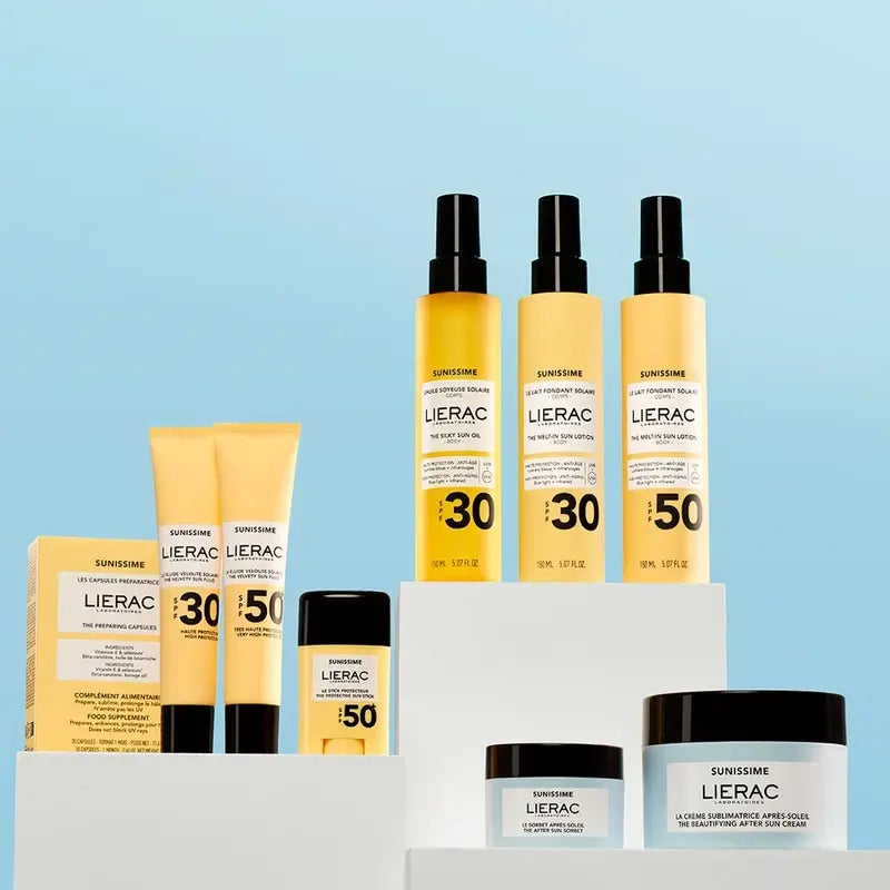 Lierac Sunissime Fluido solare vellutato Spf50+, 40 Ml