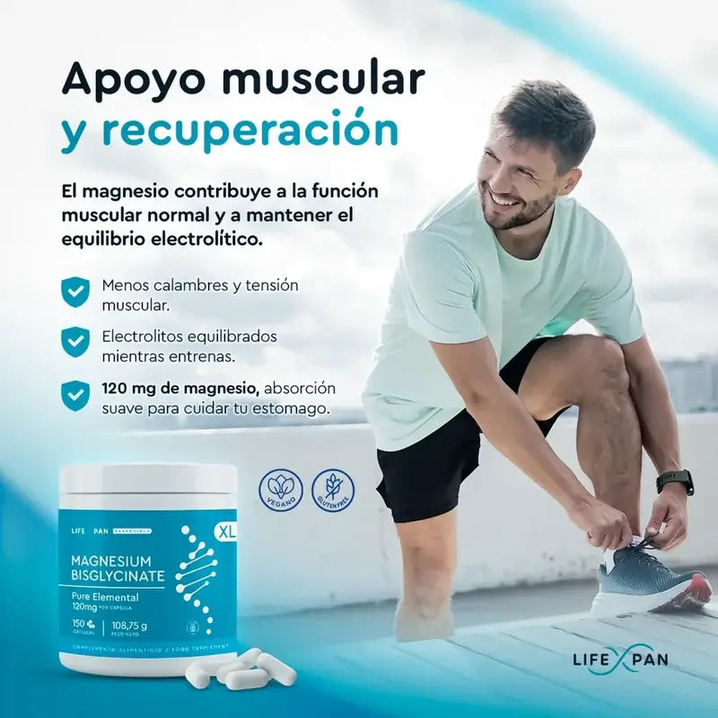 Lifexpan Magnesio bisglicinato Xl , 150 capsule