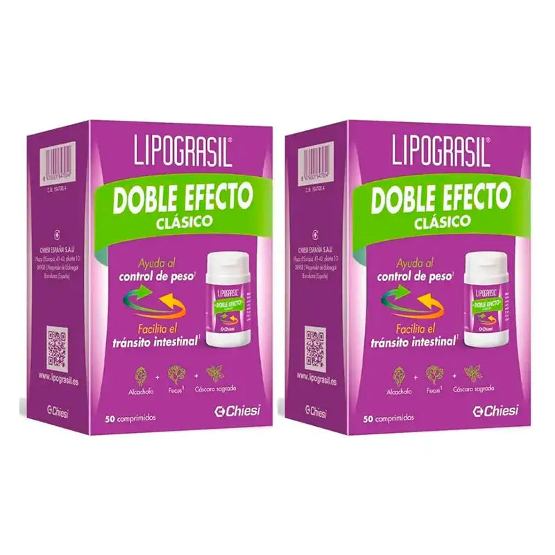 Lipograsil Controllo del peso Confezione da 2 x 50 compresse rivestite con film