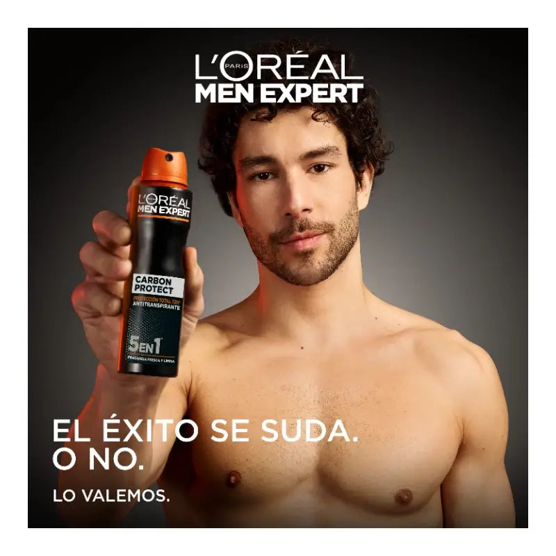 L'Oreal Paris Deodorant Spray, Protezione Totale 48H, Uomo, 150 ml