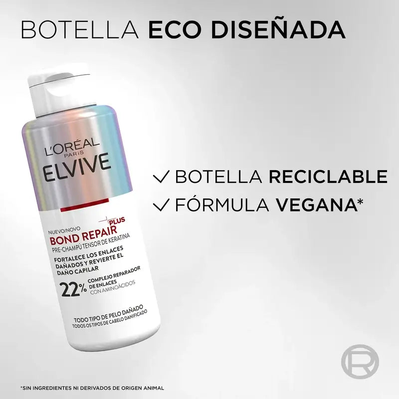 L'Oréal Paris Elvive Bond Repair Plus Keratin Tightening Pre-Shampoo Treatment, 200 ml