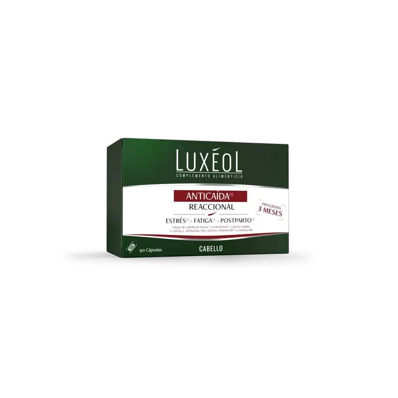 Luxeol Anticaida Reaccional 3 mesi , 90 compresse