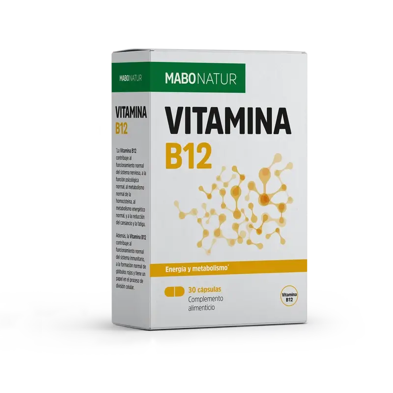 Mabonatur Vitamina B12, 30 capsule