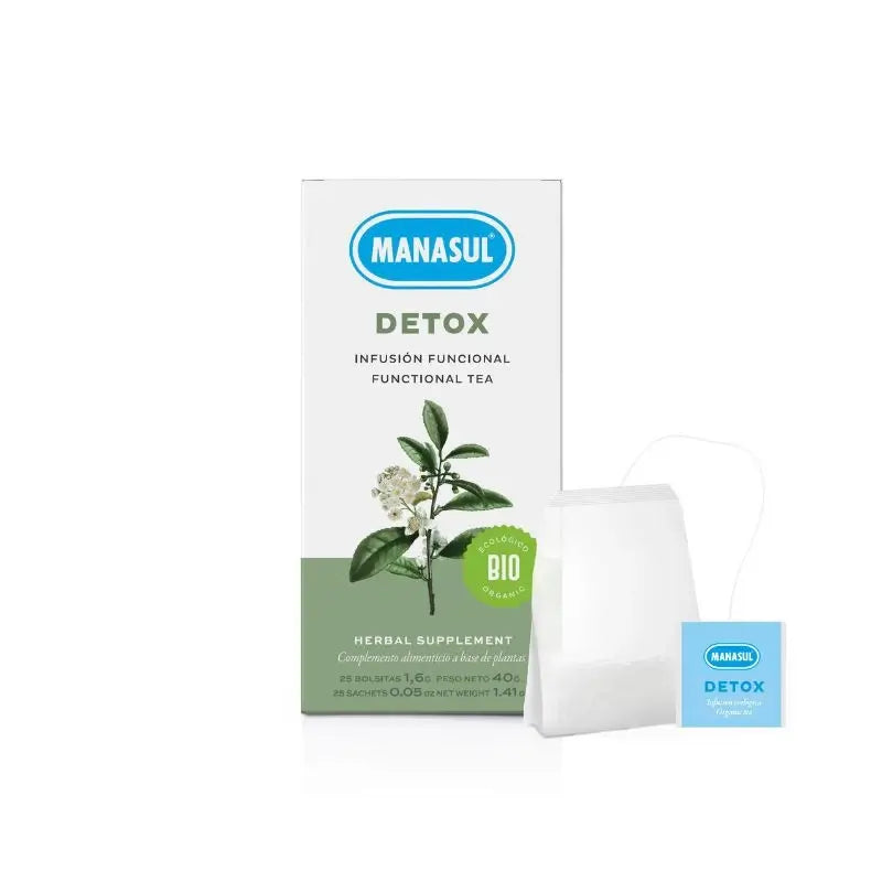 Manasul Detox Bio , 25 infusi