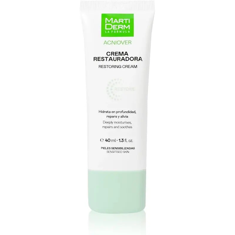 Martiderm Acniover Restore Crema Restitutiva, 40 ml