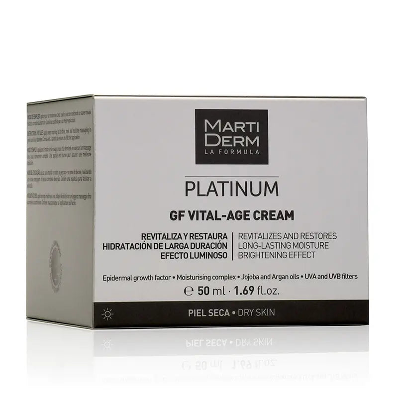Martiderm Platinum Gf Vital Age Crema da giorno per pelli secche 50 ml