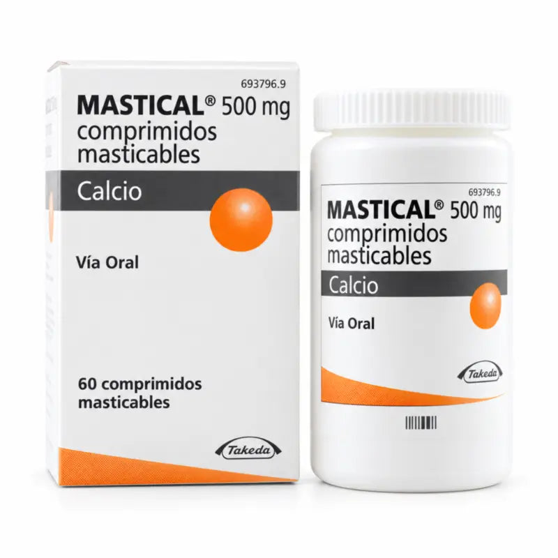 Mastical 500 mg di calcio 60 compresse masticabili