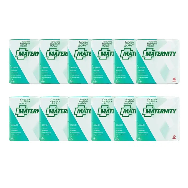 Tampone di cellulosa Tocologic Maternity , 12 x 25 unità