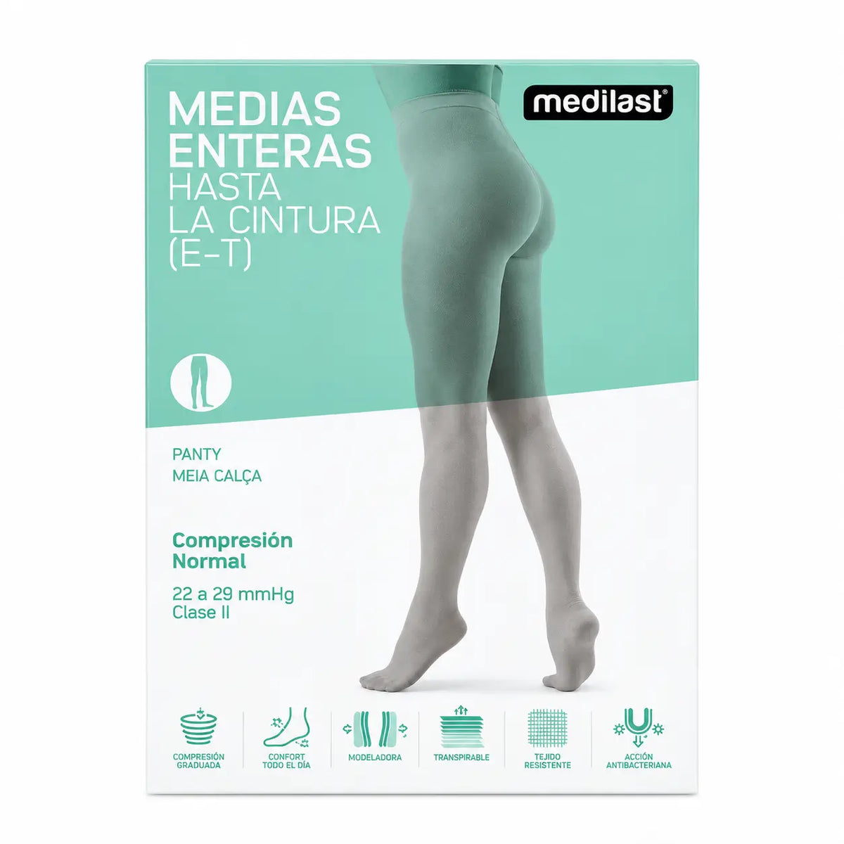Medilast Panty Normal R/101 T/Extr Nero