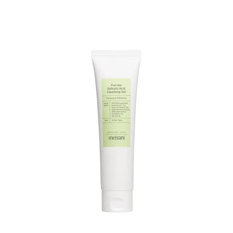 Meisani Puri-Tea Puri-Tea Gel detergente all'acido salicilico, 150 ml