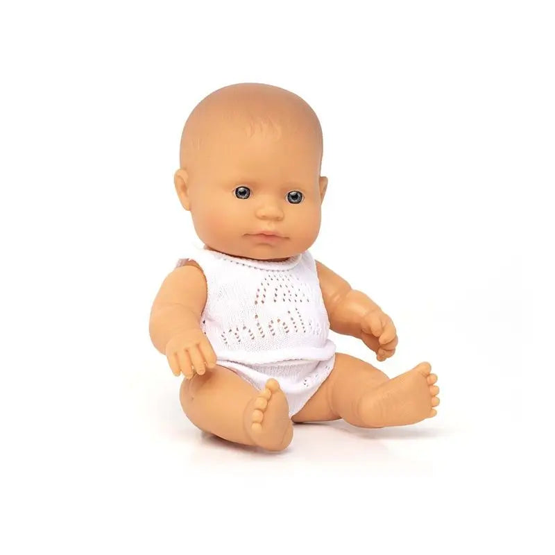 Miniland Muñeca Bebe Caucásica 21 Cm