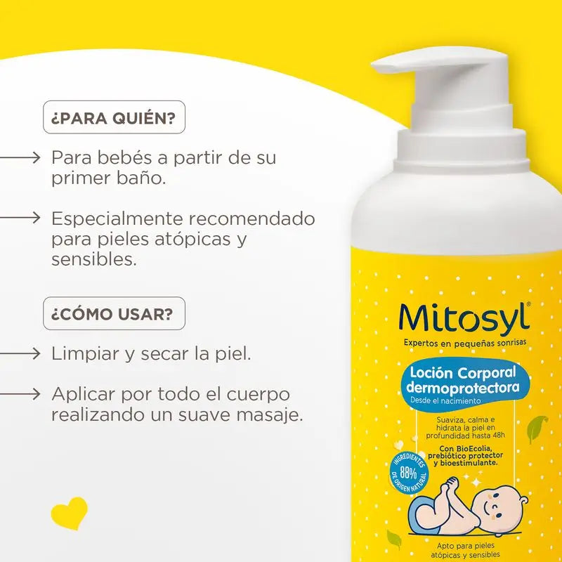 Mitosyl Baby Lozione corpo dermo-protettiva , 400 ml