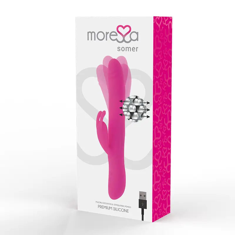 Moressa Somer Vibratore Premium con rotazione multipla