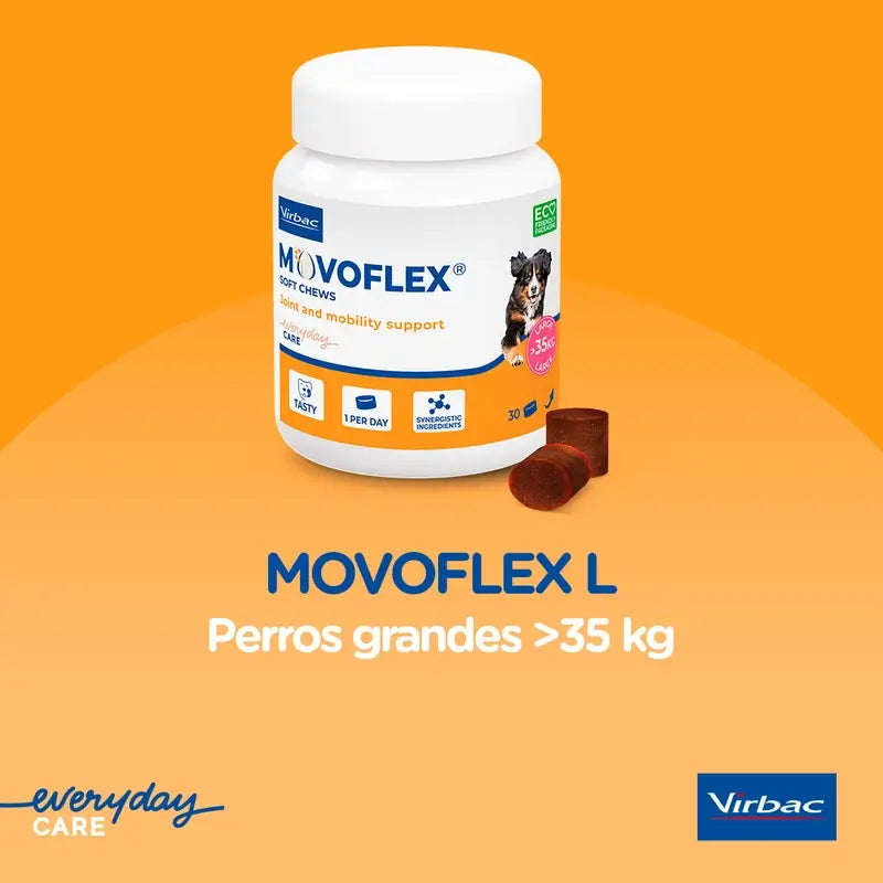 Movoflex Condroprotettore Cani Grandi 35 Kg, 30 Compresse