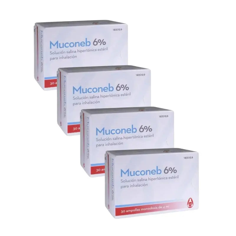 Muconeb 6% soluzione salina, 4X30 fiale