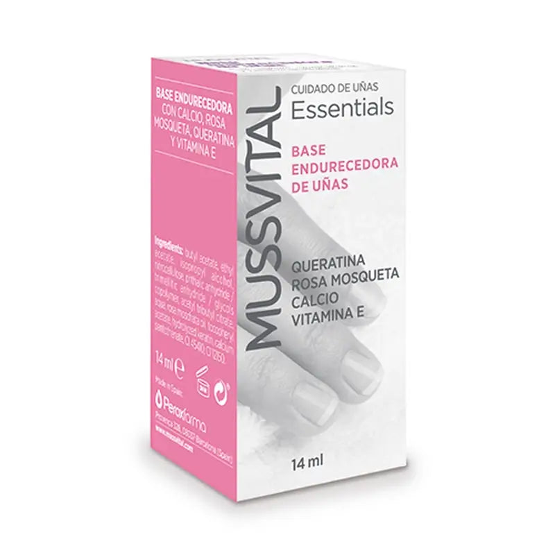Mussvital Base Coat indurente per unghie, 14 ml