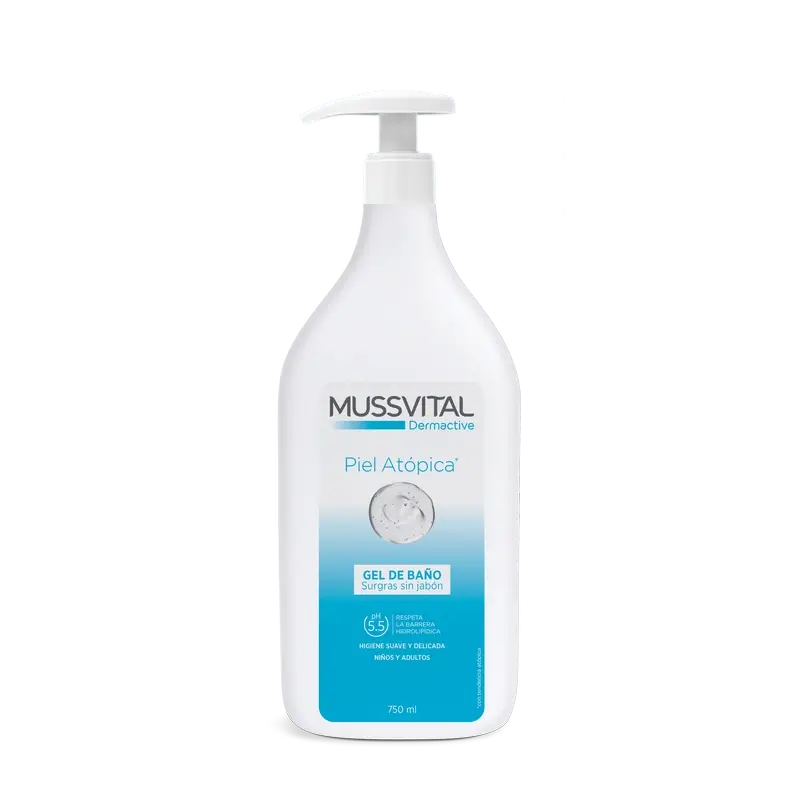Mussvital Dermactive Gel Pelle Atopica , 750 ml