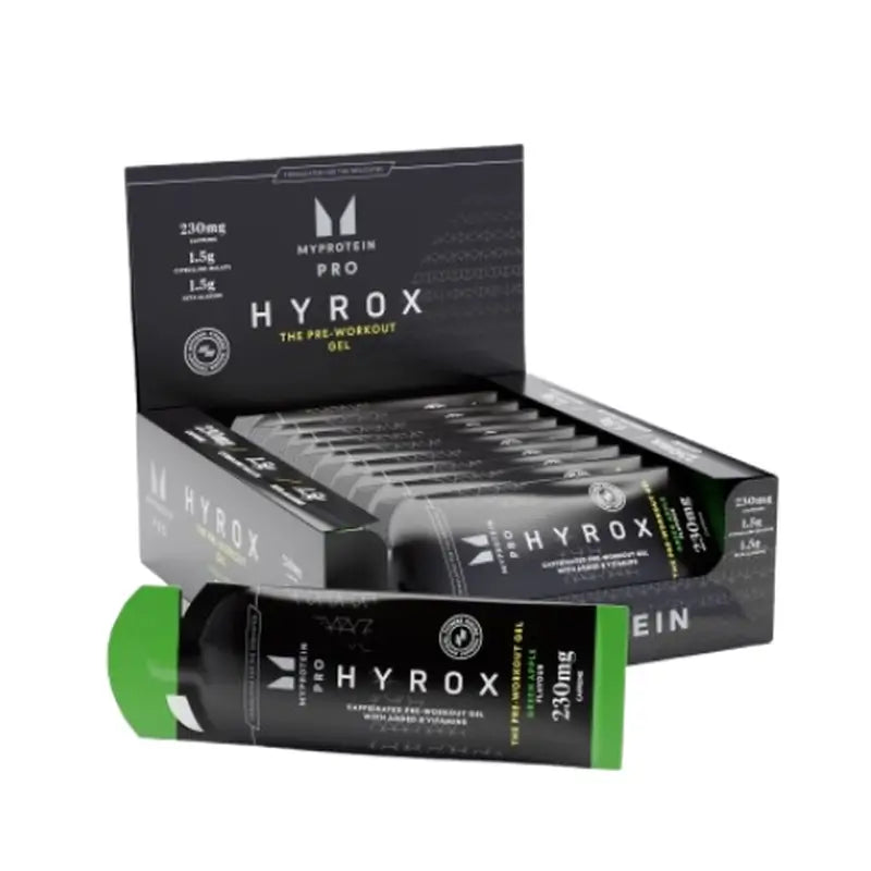 Myprotein Pro X Hyrox - Gel preallenamento alla mela verde 50 g