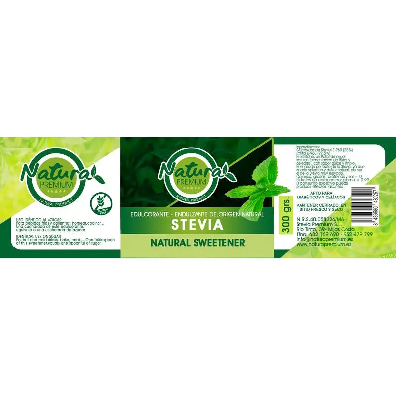 Natura Premium Stevia Dolcificante , 300 g