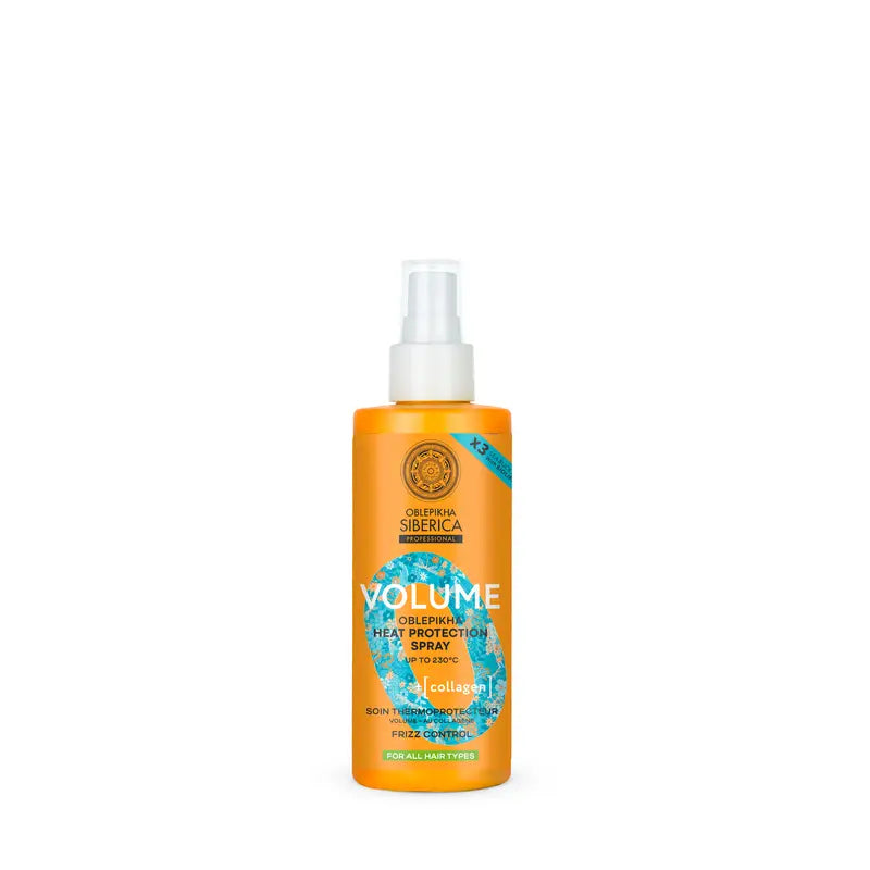 Natura Siberica Spray termico e protettivo del volume, 200 Ml