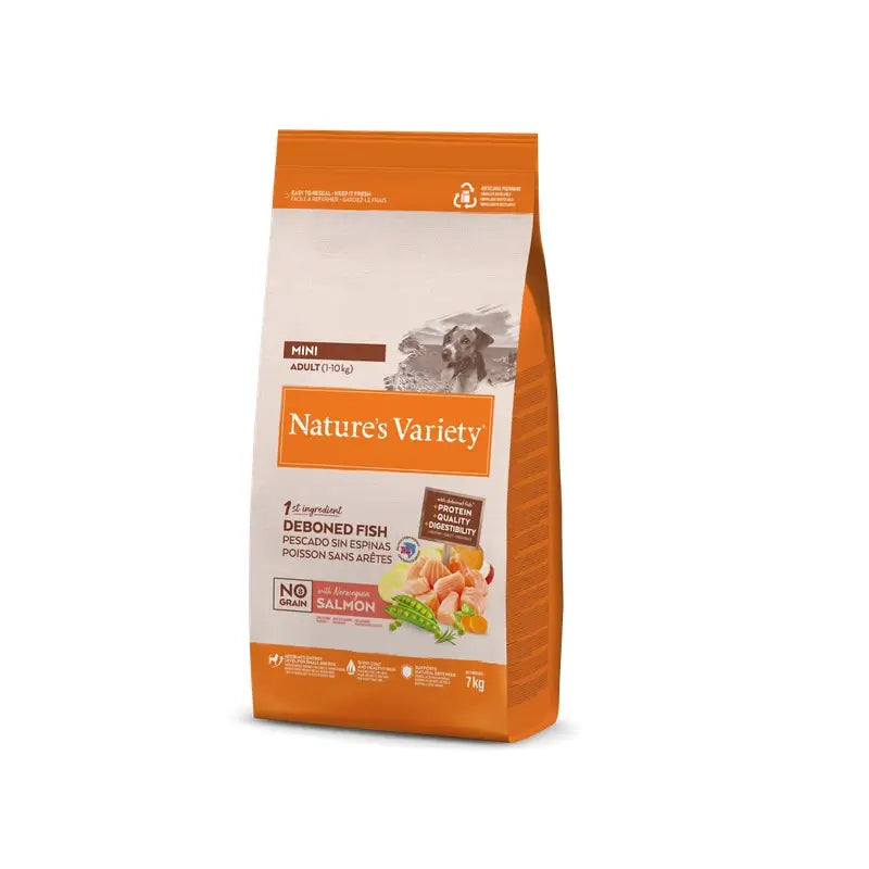 Nature'S Variety Canine Adult Original Mini Salmone, 7 kg, cibo per cani