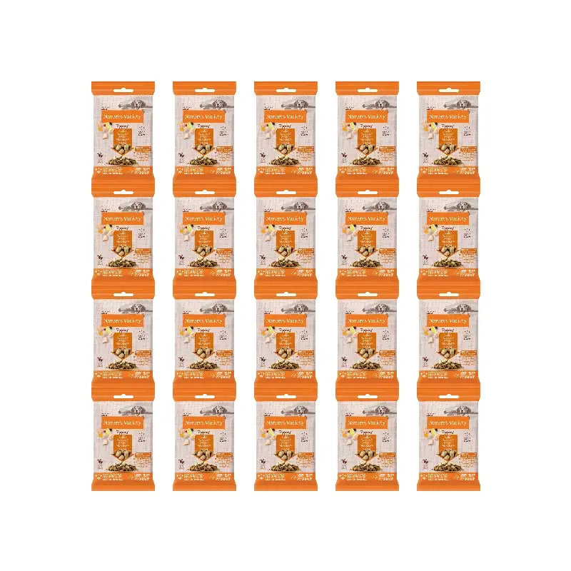 Nature'S Variety Toppers liofilizzati per cani, al pollo, naturali, 20 x 15 g