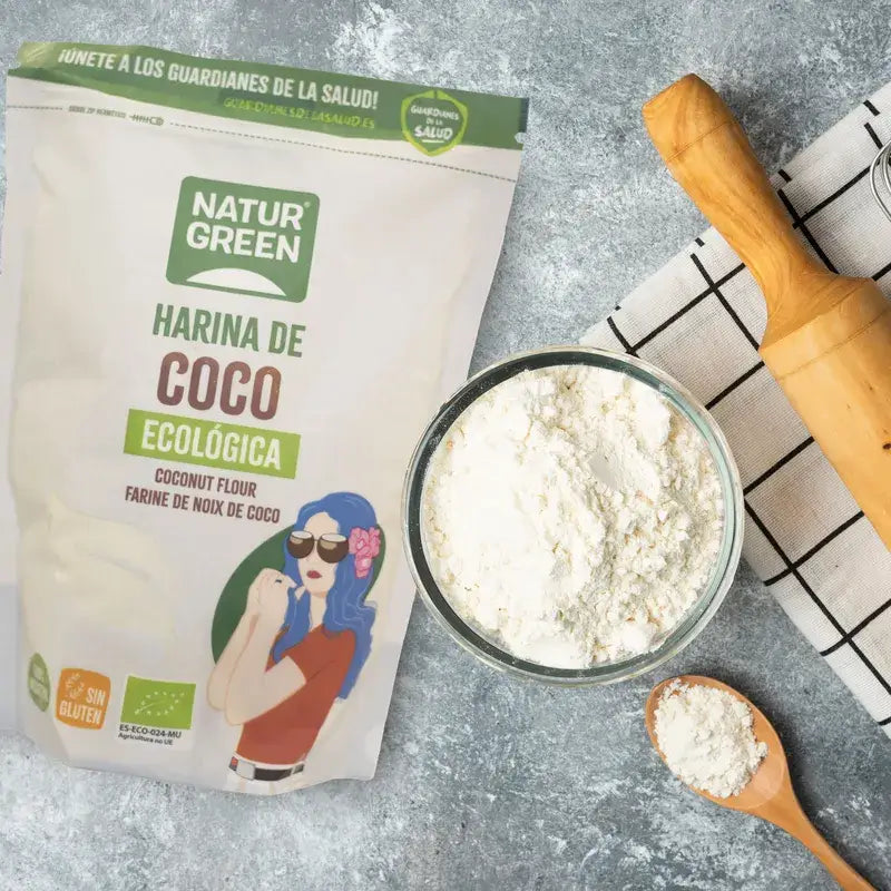 Farina di cocco Naturgreen, 500 g