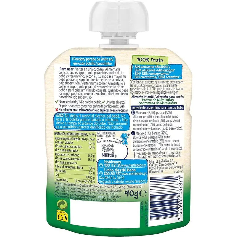 Bustina Nestlé Multifruit, 90 g