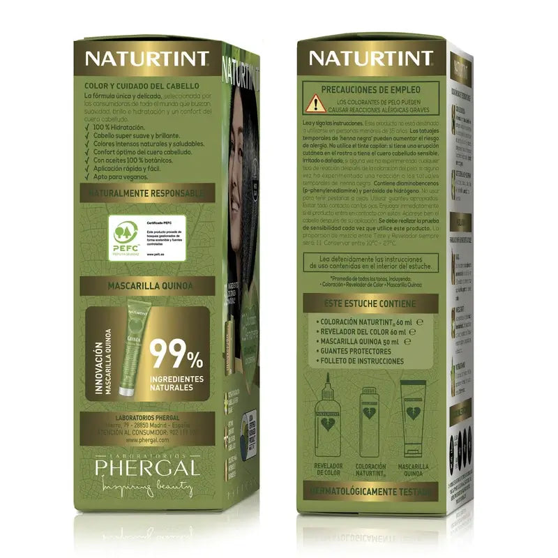 Naturtint Tintura permanente Tintura senza ammoniaca 4.32 - Castano intenso