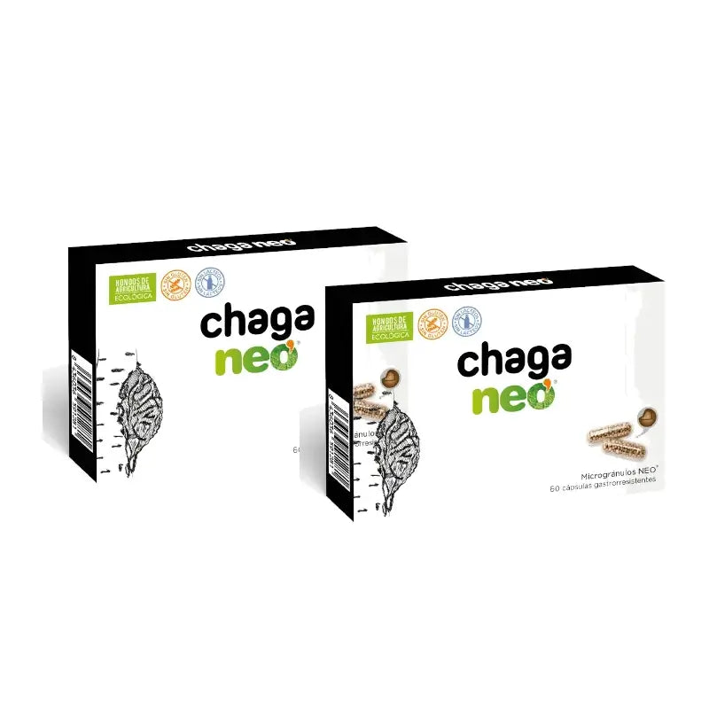 Neo Chaga, 60 capsule, confezione da 2