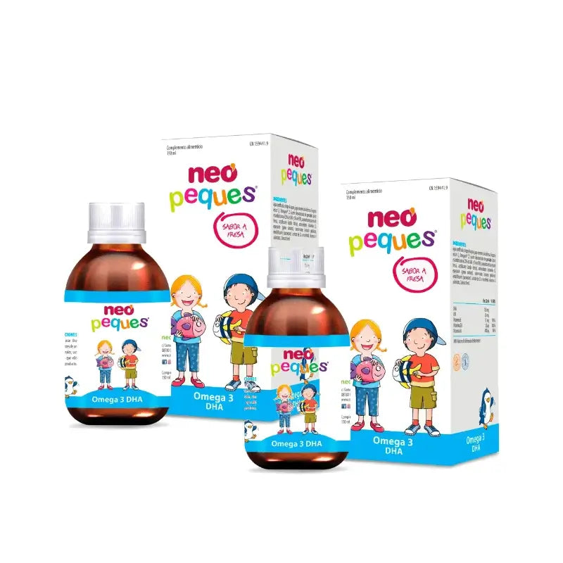 Neo Peques Omega 3, 150 ml, confezione da 2