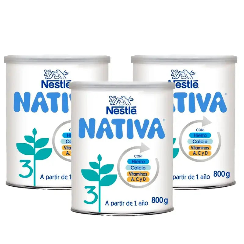 Nestlé Nativa 3, Confezione 3 x 800 g