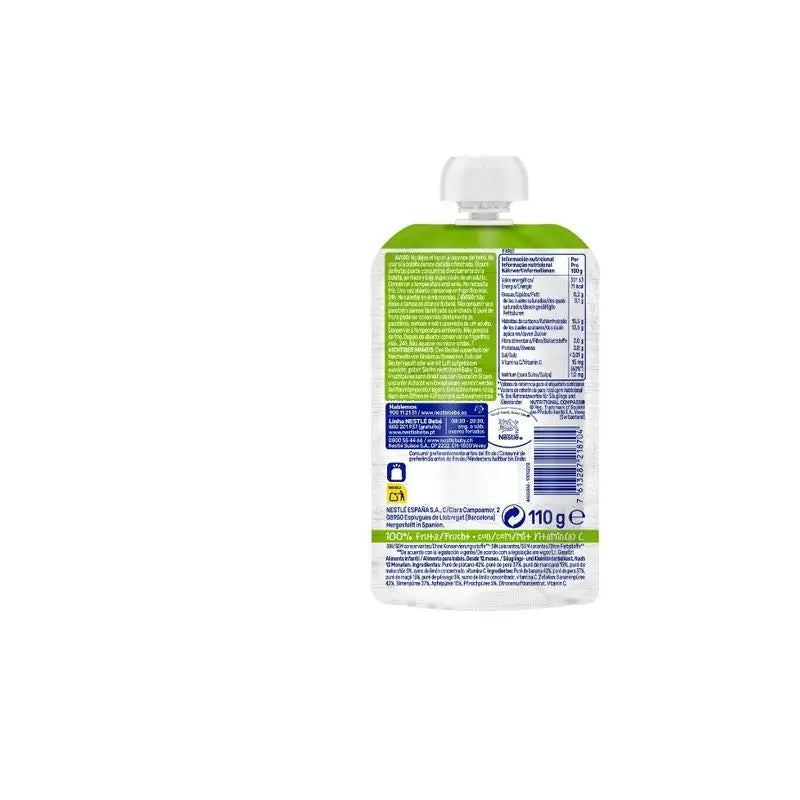 Nestlé Puré Happy Fruits Bustina, 110 g