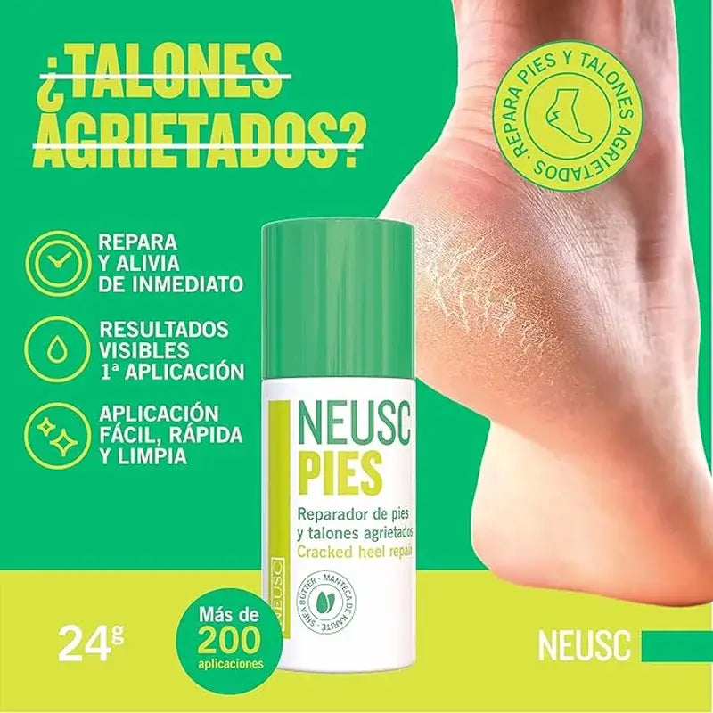 Neusc Feet Stick Riparatore per Talloni Screpolati 24 gr