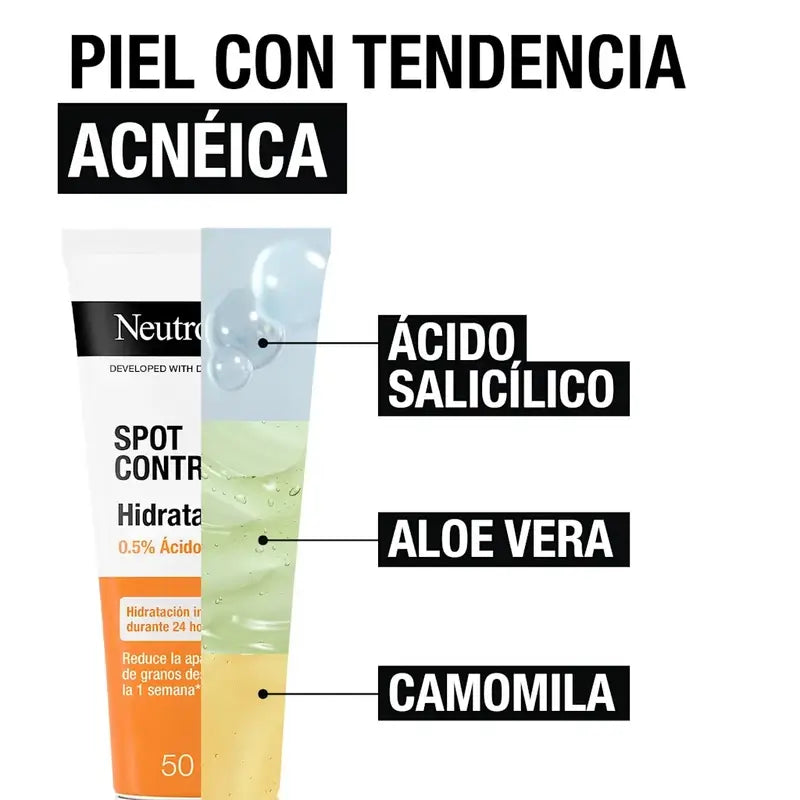 Neutrogena Crema viso idratante antimacchia, 50 ml