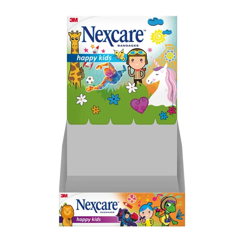 Nexcare Kids Striscia protettiva per bambini con design di professioni assortite, 20 unità