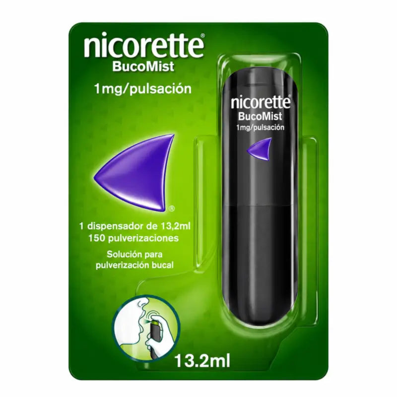 Nicorette® BucoMist soluzione spray per bocca da 1 mg/pulsazione
