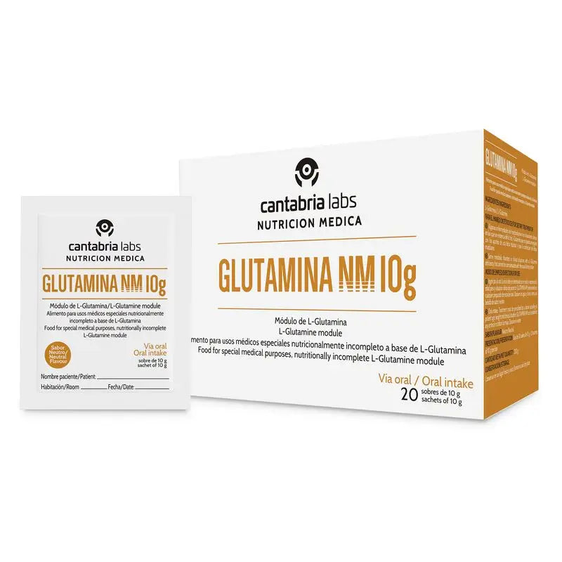 Glutammina NM 10 g x 120 bustine, Cantabria Labs Nutrición Médica