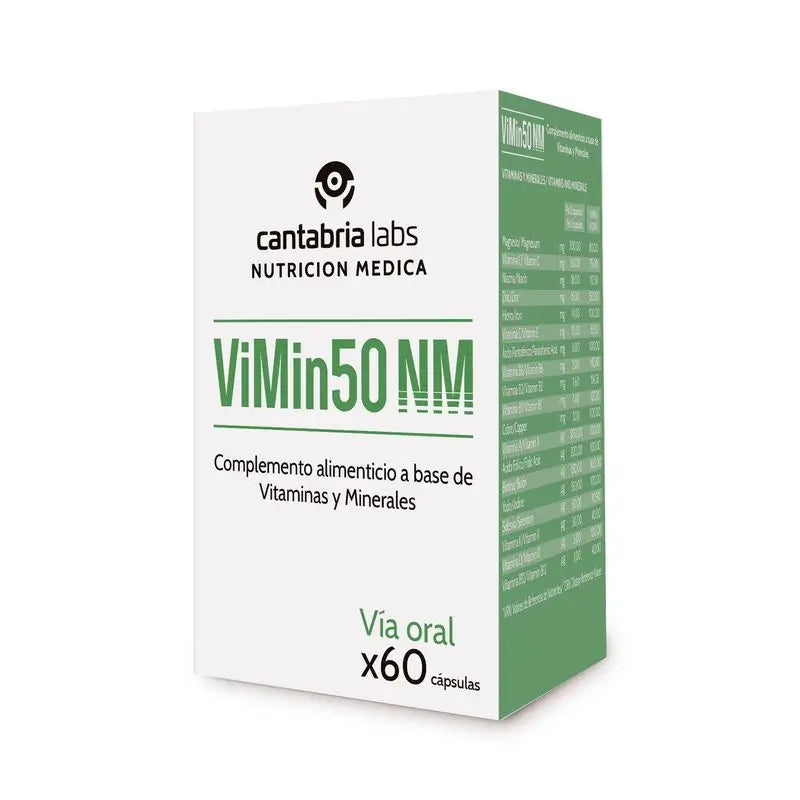 ViMin 50 NM 60 Capsule, Cantabria Labs Medical Nutrition