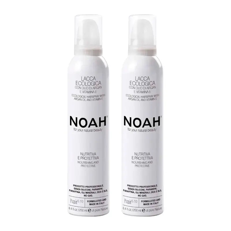 Noah Spray per capelli alla vitamina E, confezione da 2 x 250 ml.