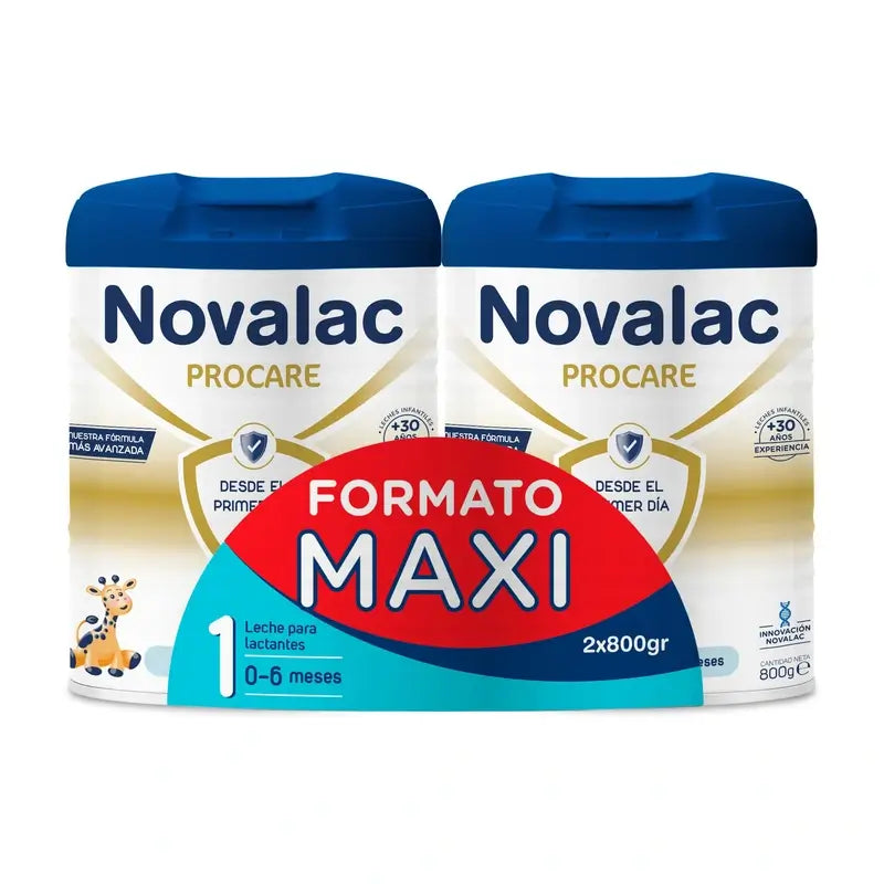 Novalac Procare 1 Latte Starter Maxi Pack, 2x800 g