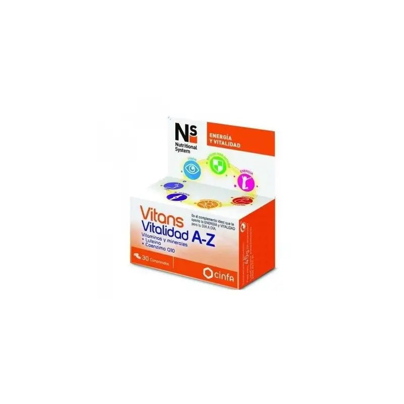 Ns Vitans Vitalidad A-Z 100 Comprimidos